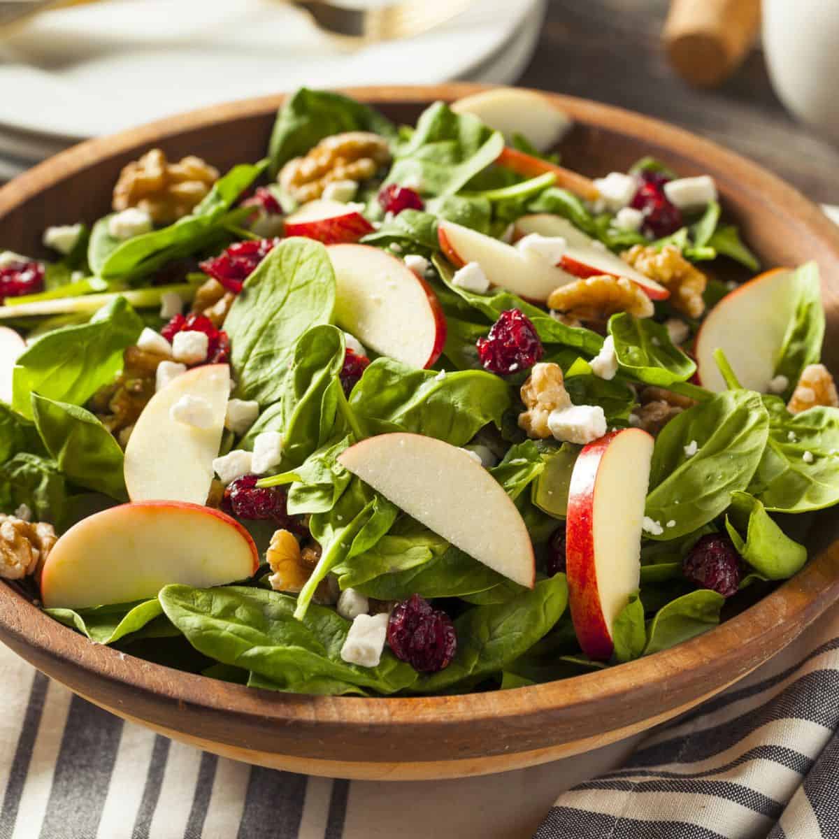 Apple salad made after reading these sweet and savory apple recipes