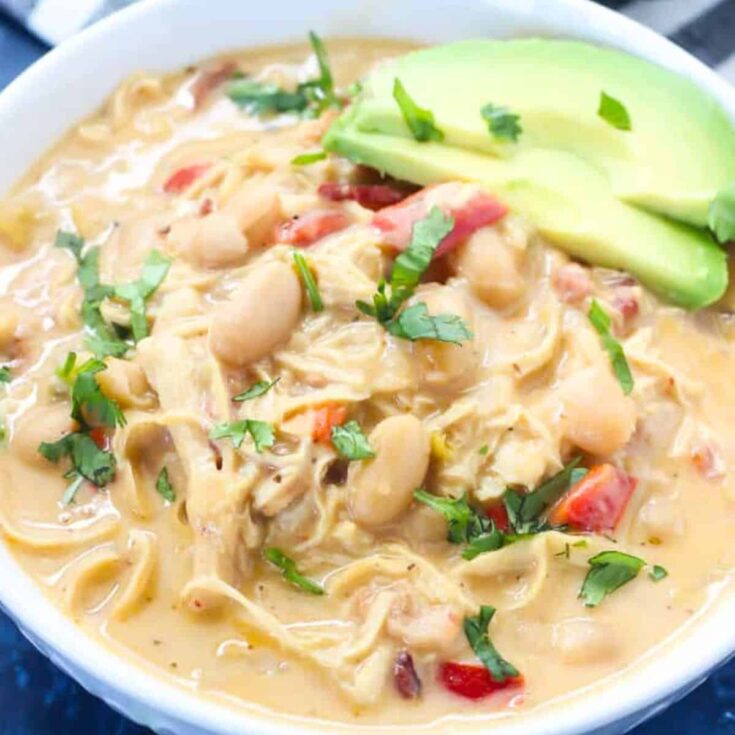 Instant Pot chipotle chicken chili