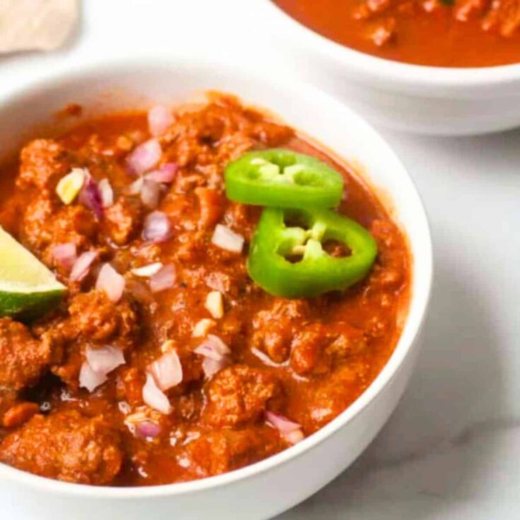 Paleo pumpkin beef chili