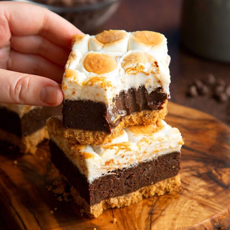 S'more brownies