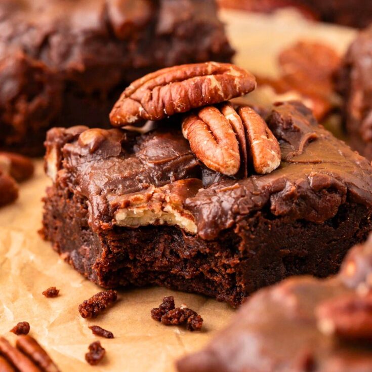 Texas sheet cake brownies