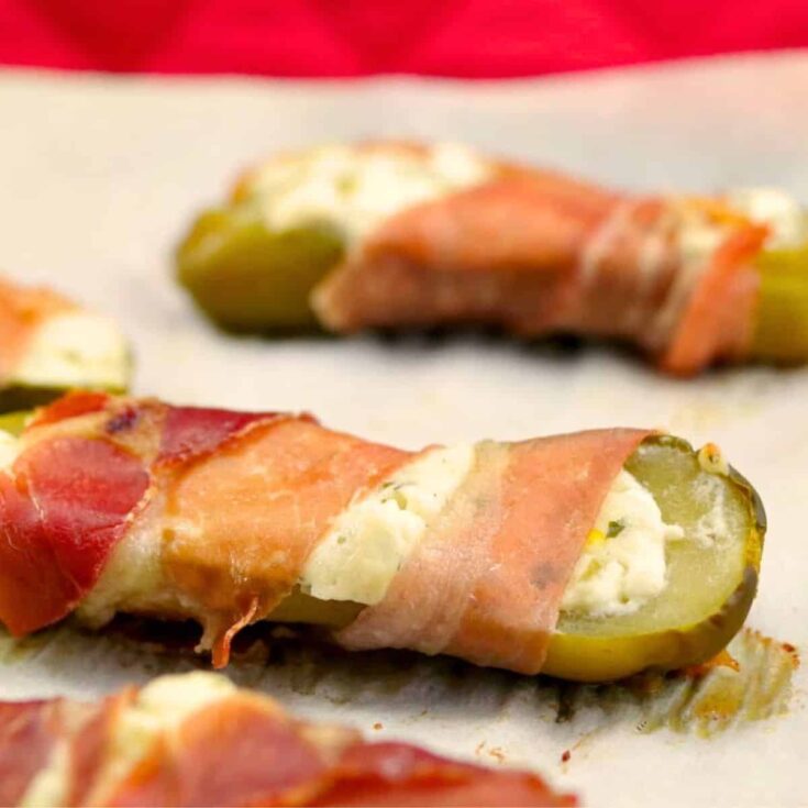 Boursin stuffed pickles, made after reading these pickle recipes