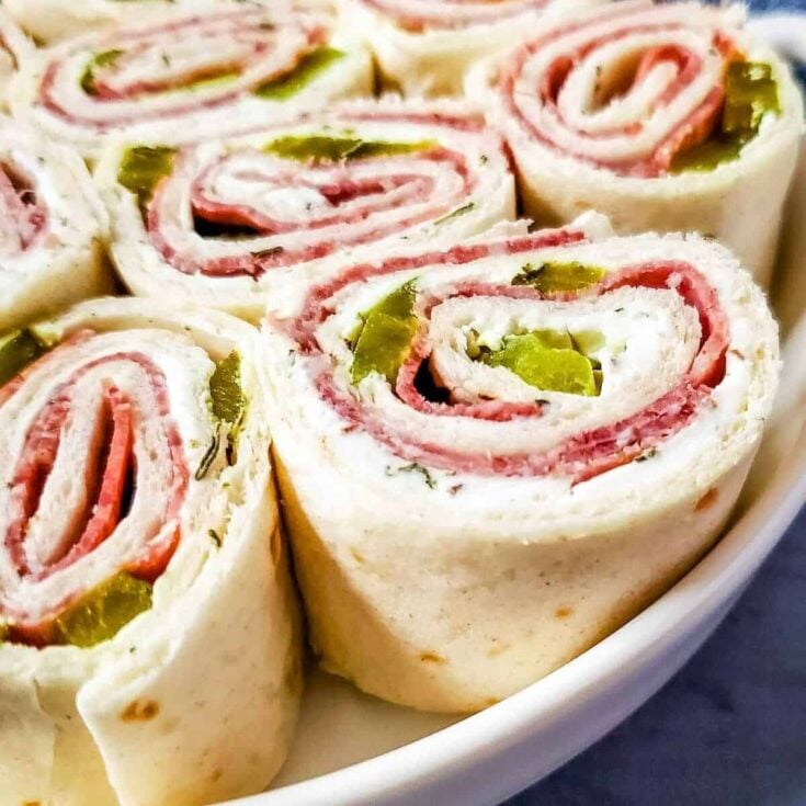 Dill pickle pinwheels