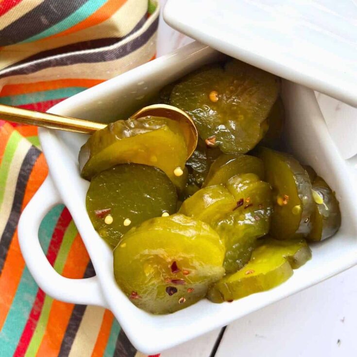 Fire and ice pickles