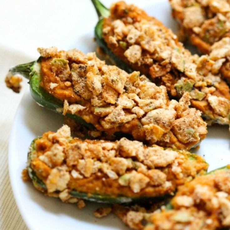 Gluten-free baked Jalapeno poppers