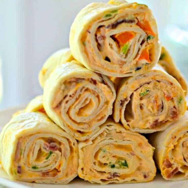 Jalapeno popper pinwheel
