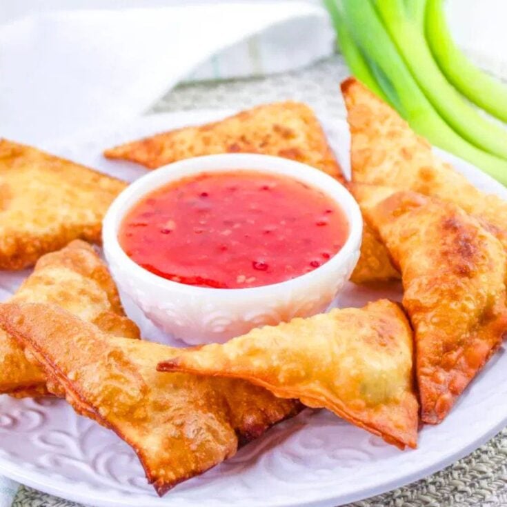 Jalapeno popper wontons