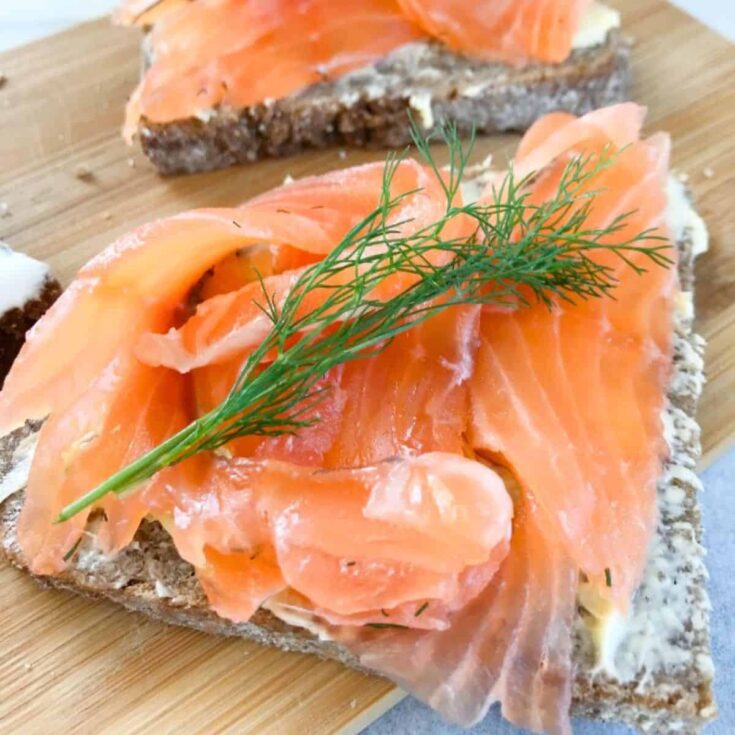 Image for Cured salmon lox