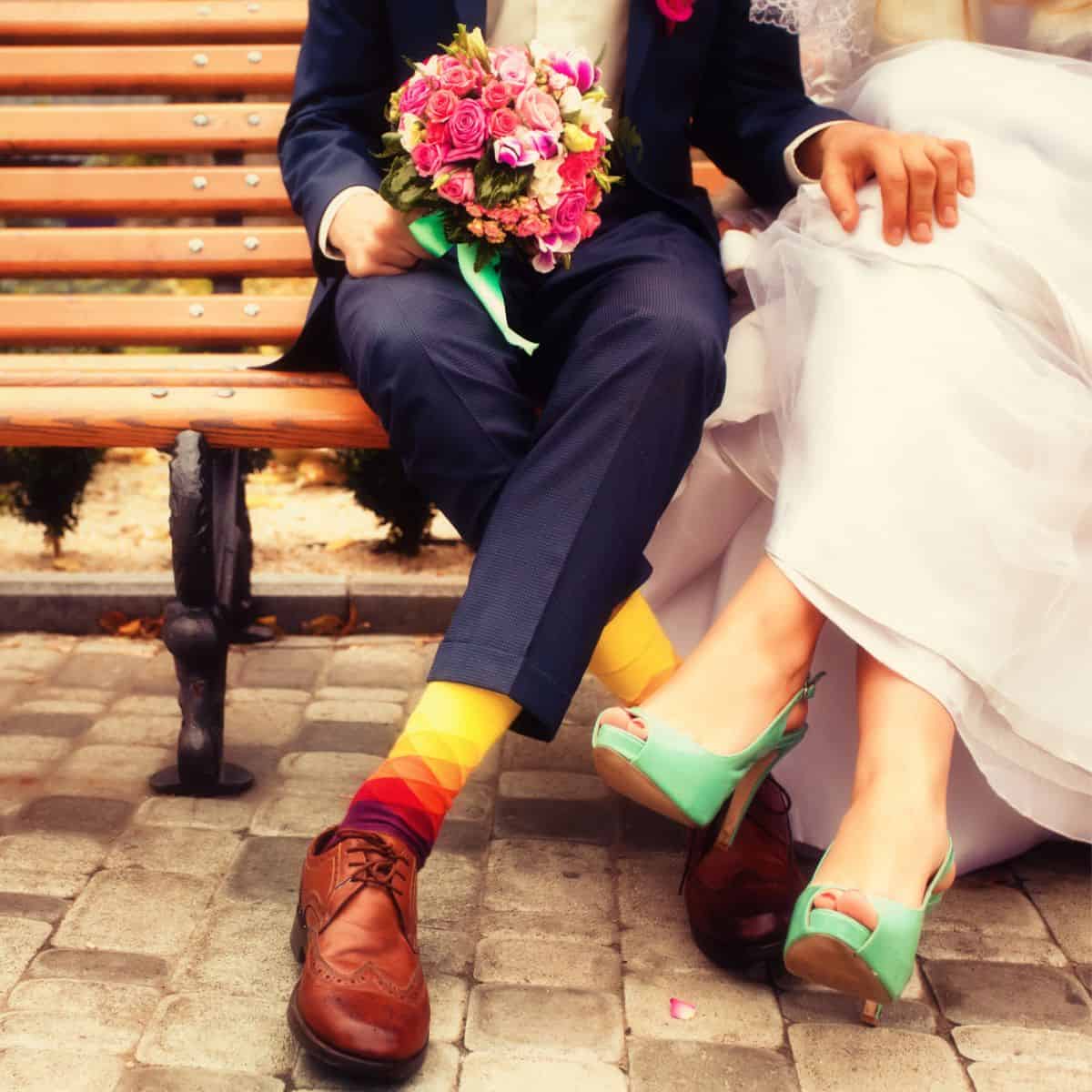 A couple dressed in their wedding attires, after reading these Creative anniversary ideas for romantic couples