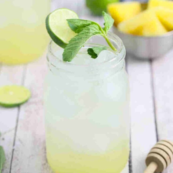 Ginger beer mocktail