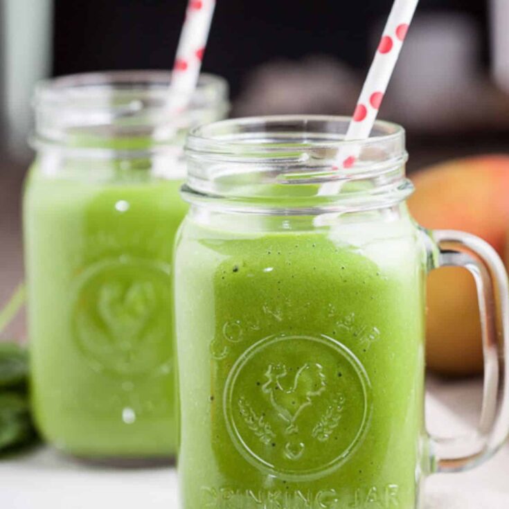 Tropical green smoothie