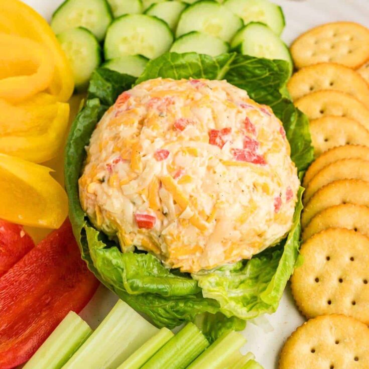 Pimento cheese spread cheese ball