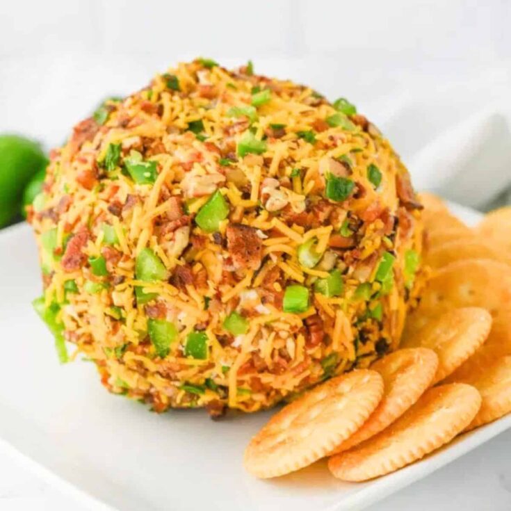 Jalapeno popper cheese ball