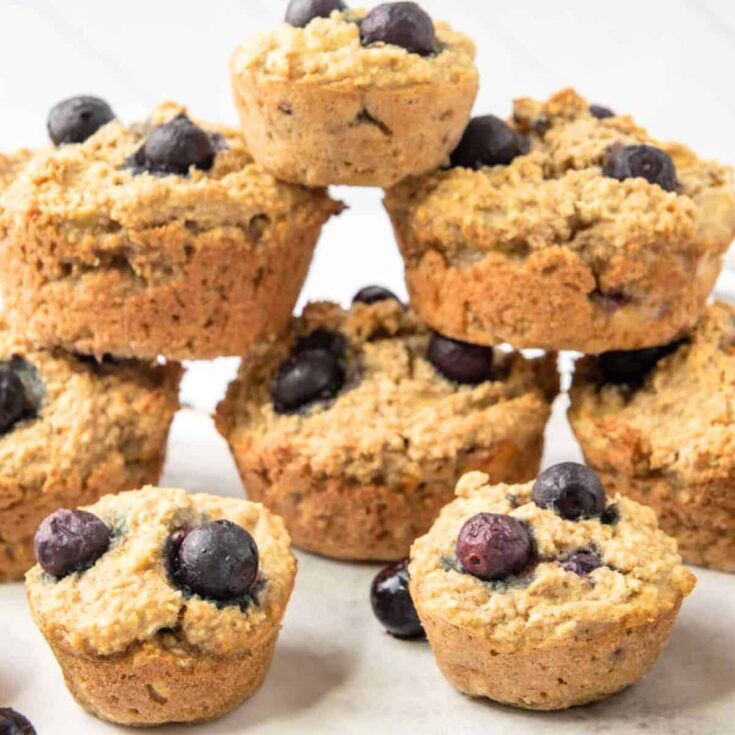 Blueberry muffins for dogs