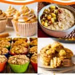 A collage of apple recipes, with the text overlay, An apple a day: 25 Sweet and savory apple recipes