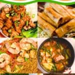 A collage of Filipino food, with the text overlay From Adobo to Kangkanen: 25 Filipino recipes to try